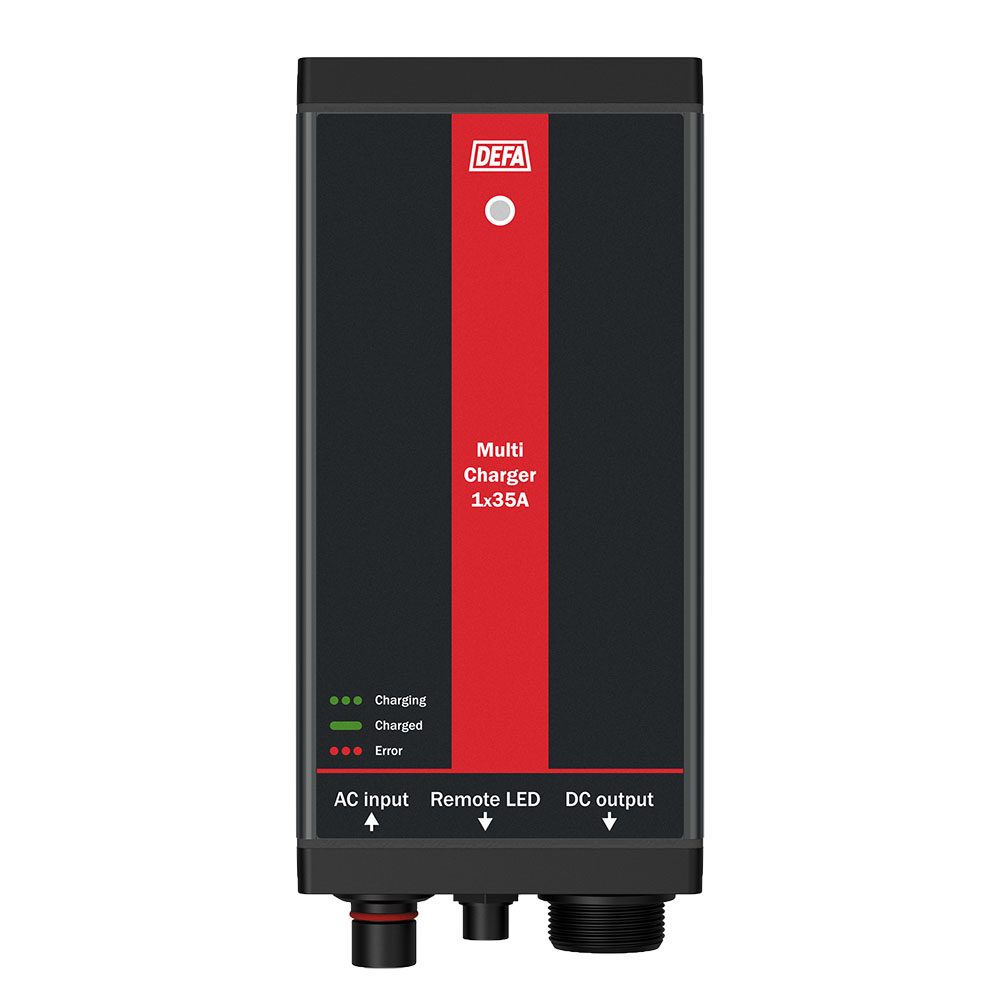 DEFA MultiCharger 1 x 35 A Batterieladegerät Switchmode Technologie