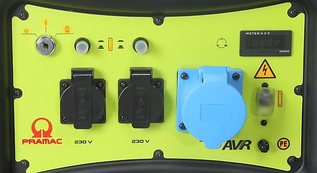 Pramac WX 7000 AVR 230V 6100W Stromerzeuger für Werkzeuge Benzin