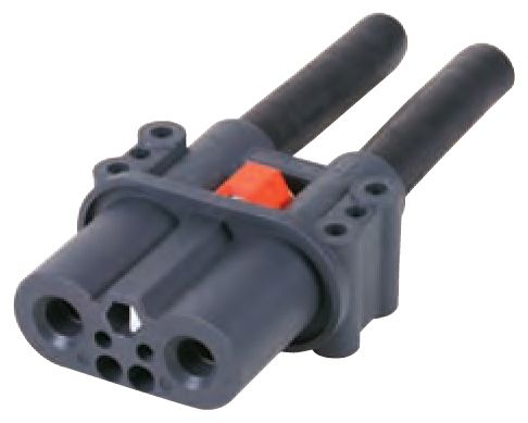 Hochflexibles Anschlusskabel 35 mm2 / 1200 mm mit REMA MRC 160 Batteriesteckdose